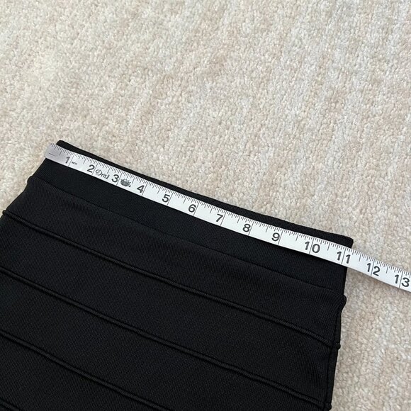 3 for $6 Shelly Black Bandage Bodycon Pull On Stretch Summer Mini Skirt S - Picture 6 of 7